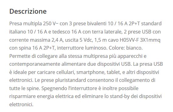 MULTIPR 3SCH+BIP 2USB +INT