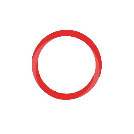 O-RING ROSSO 18MM SOLAR   