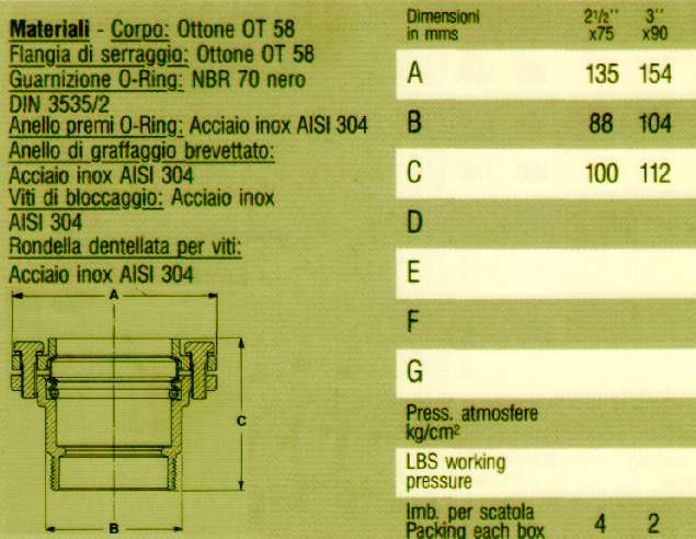 RACCORDO DIR MAS/C/FL3x90 