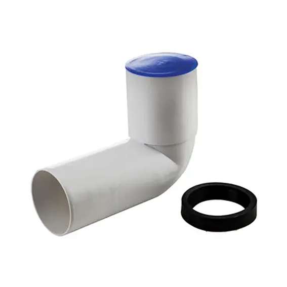 CURVA WC PROLUNGATA diametro 90   