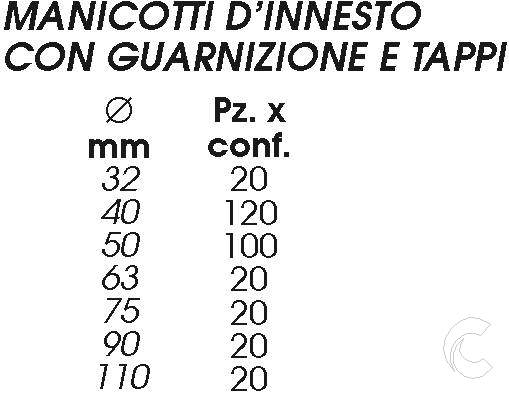MANICOTTO D INNESTO     40
