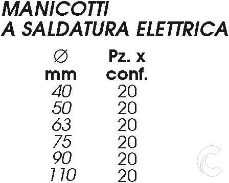 MANICOTTO SALD ELET     40