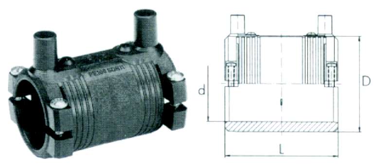 MANICOTTO ELETTROSALD diametro  25