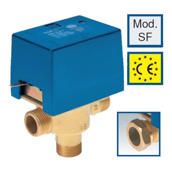 VALV ZONA 3VIE SF25 230V  