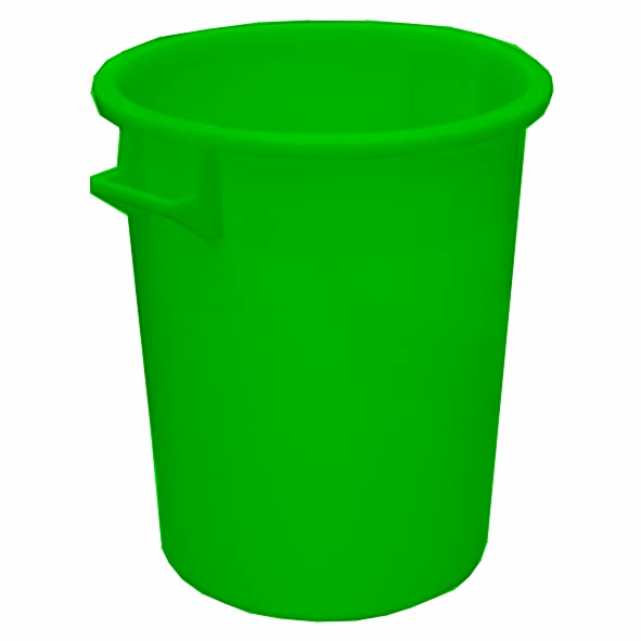 BIDONE INDUSTR VERDE 120LT