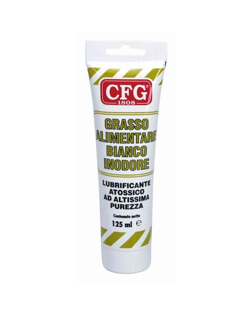 GRASSO ALIMENTARE BIANCO INODORE - TUBO 125 ML CFG