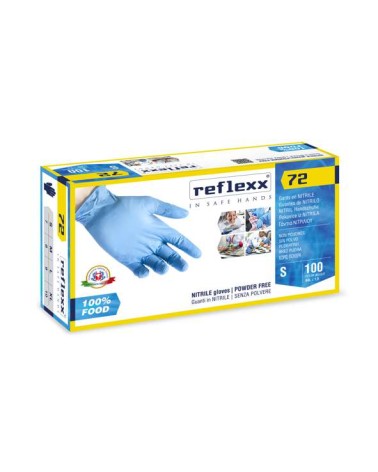 GUANTI NITRILE 100PZ TG S 