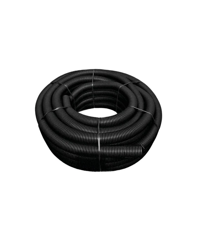 TUBO PASSAC CORRU NERO diametro 40