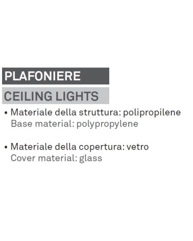 PLAFONIERA RETE OVAL E27 B