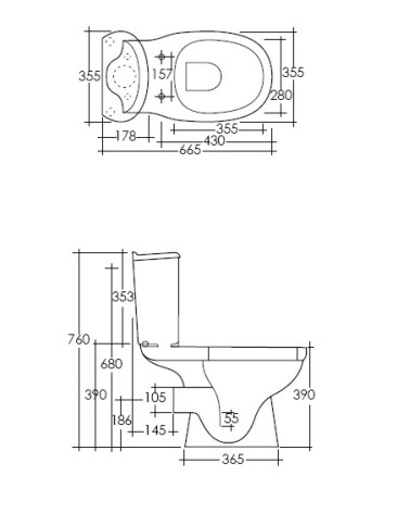 BIDET SOSPESO KARLA       