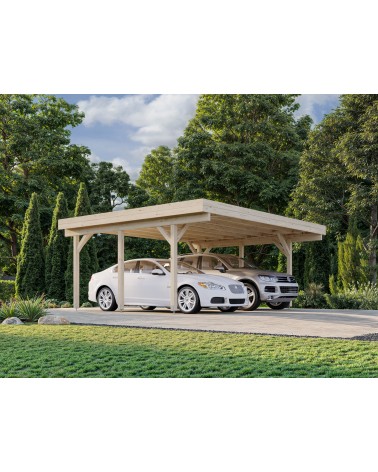 CARPORT DOPPIO CON COPERTURA