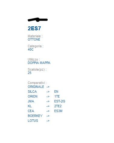 CHIAVE 2ES7 | EN          