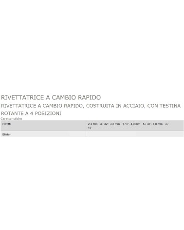 RIVETTAT PROFES C/TES ROT 
