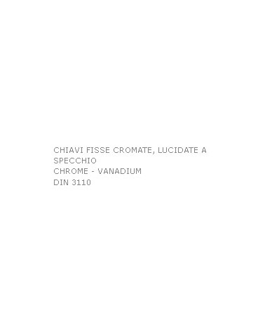 CHIAVE FISSA CROM LUC  6x7