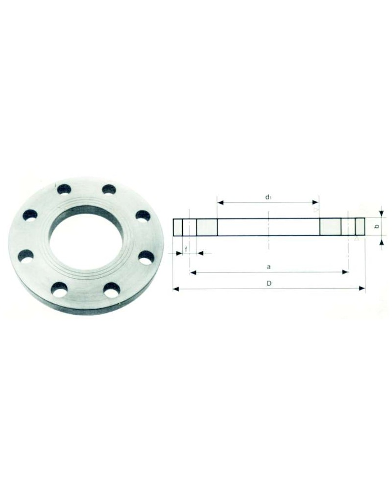 FLANGIA PIANA DN300 PN16  