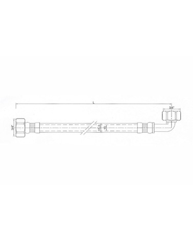 TUBO CAR LAV FF3/4 M1.0 DM