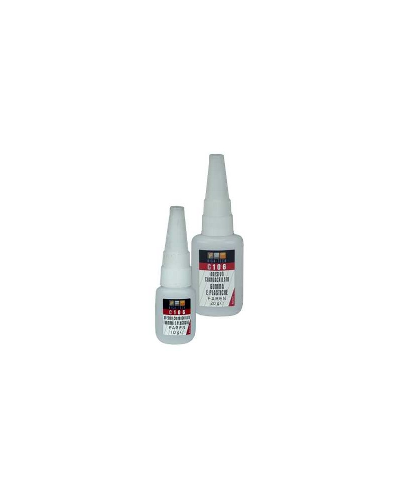 C106 CIANACRILATO GOMME 20