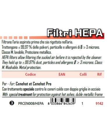 FILTRO RIC CENERHOT/PRO   