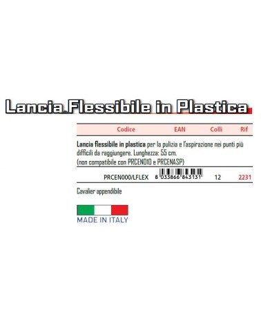 LANCIA FLEX PLASTICA 55cm 