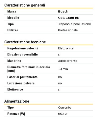 TRAPANO GSB 1600 RE       