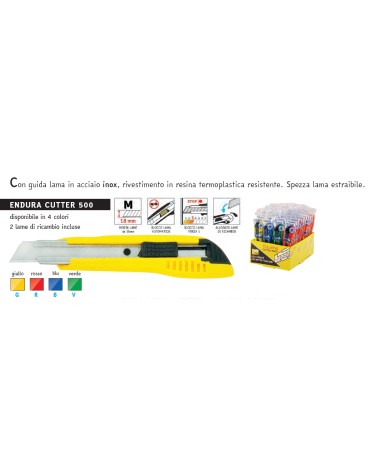 CUTTER ENDURA 500 18mm    