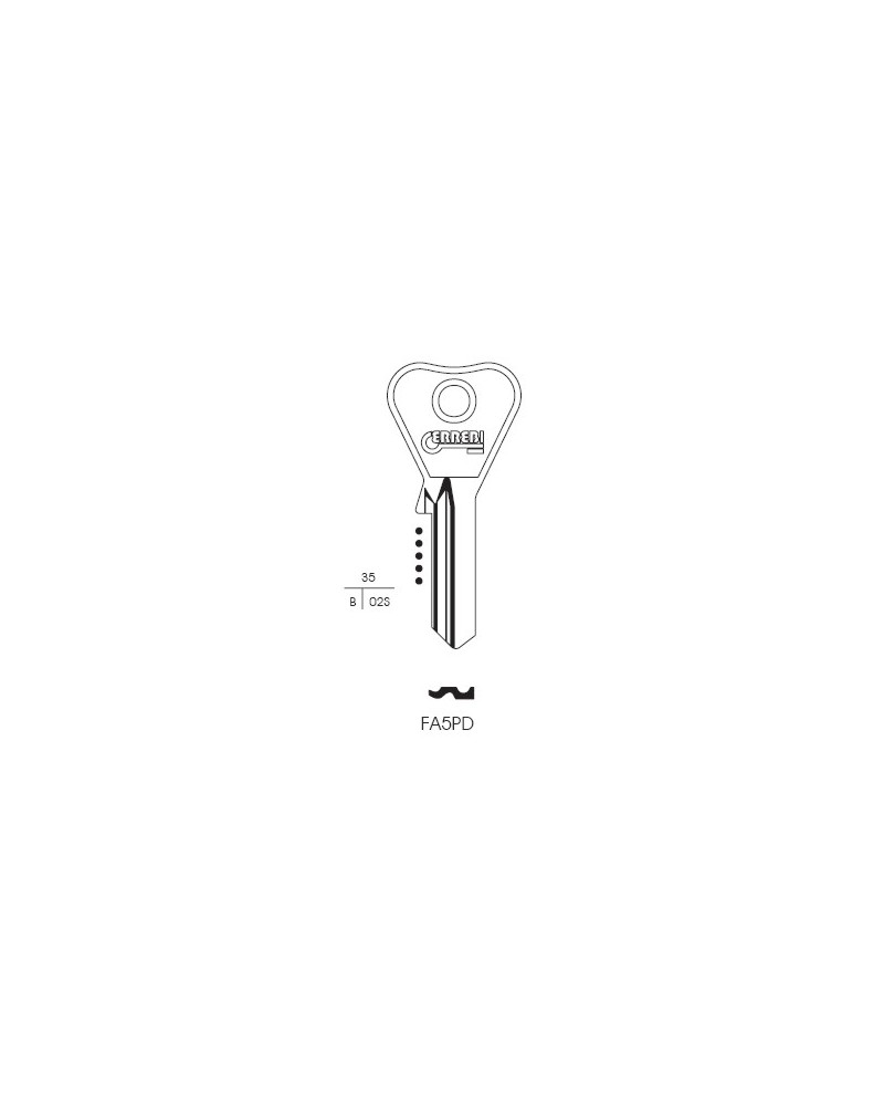 CHIAVE FA5PD | FI064      