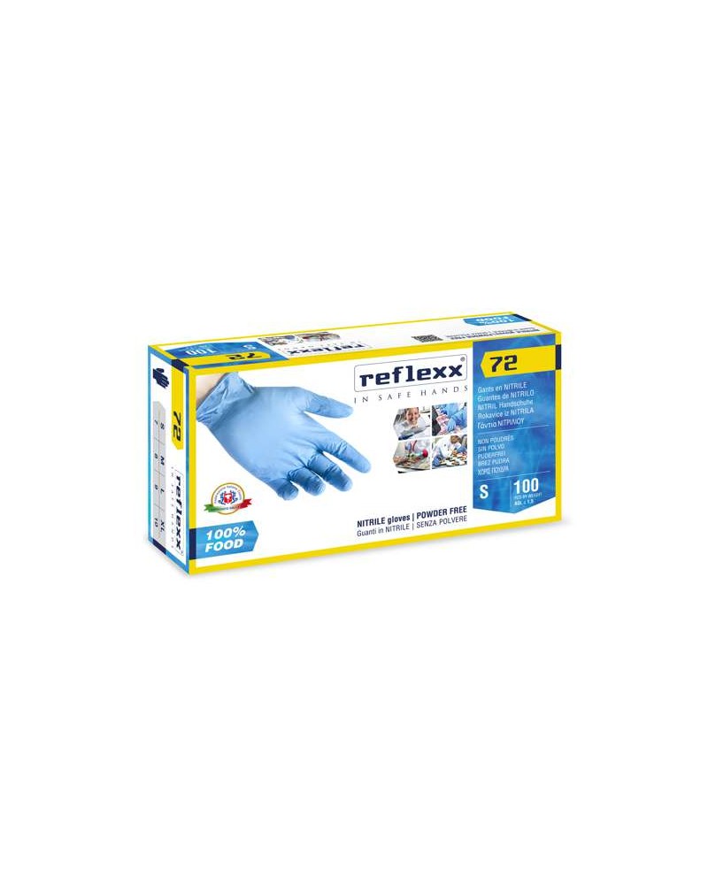 GUANTI NITRILE 100PZ TG S 