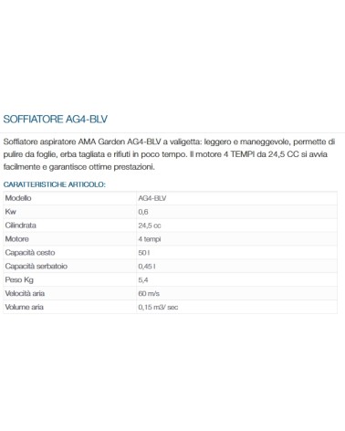 ASPIRO/SOFFIAT AG4-BLV 4TE