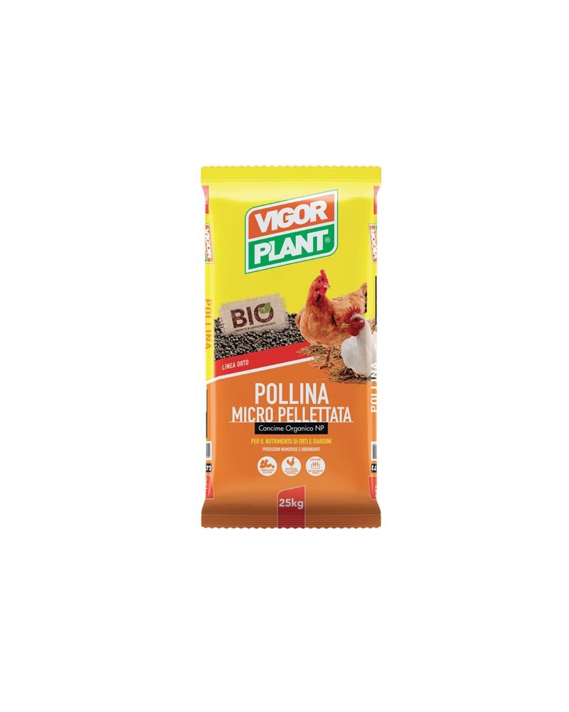 POLLINA MICROPELLET 25 KG 