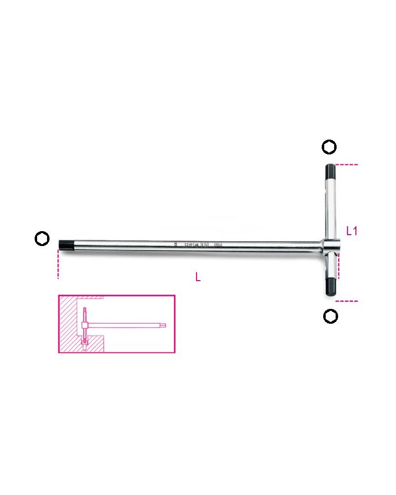 951TX T27 CHIAVE A T TORX 