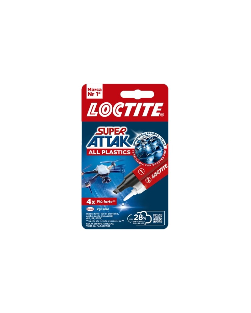 SUPER ATTAK PLAST 2GR+4 ML