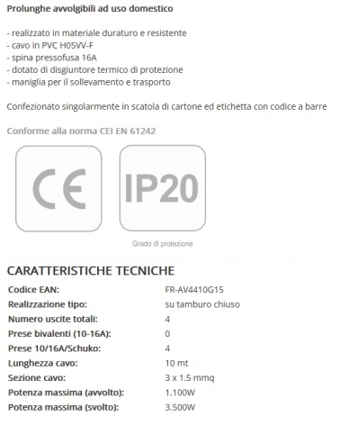 AVVOLGIC COMP 4PR UNEL 10M