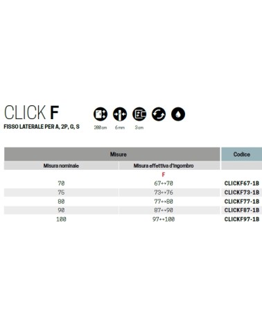 CLICK F 67-70 TRASP.SILVER
