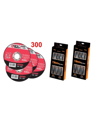 BOX 300 DISCHI 115X1,6+GIR