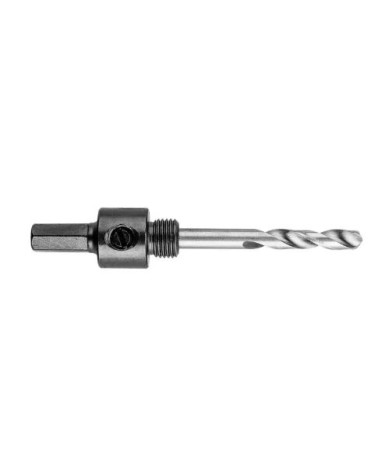 Adattatore per seghe a tazza bimetalliche 14-30 mm ART. 57H938 GRAFITE