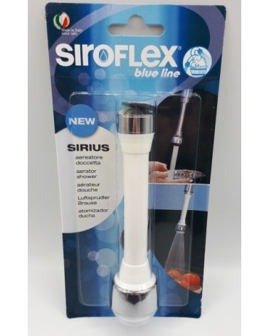 AEREATORE / DOCCETTA SIROFLEX CON SNODO OTTONE ART. 2493/50S