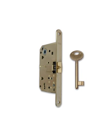 AGB 1101 SERRATURA PATENT MEDIANA E50 F18 BRONZATA OTTONATA