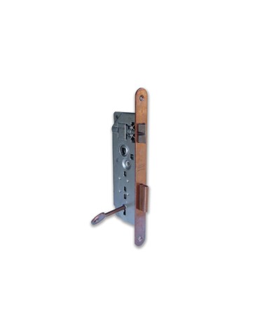 AGB 591 SERRATURA PATENT GRANDE E45 F22 BORDO TONDO OTTONATO