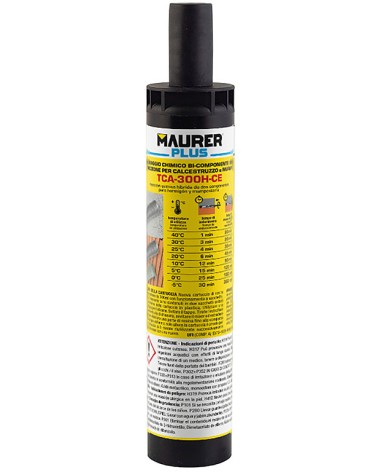 ANCORANTE CHIMICO BICOMPONENTE IBRIDO MPLUS 300ML MAURER TCA-300H-CE