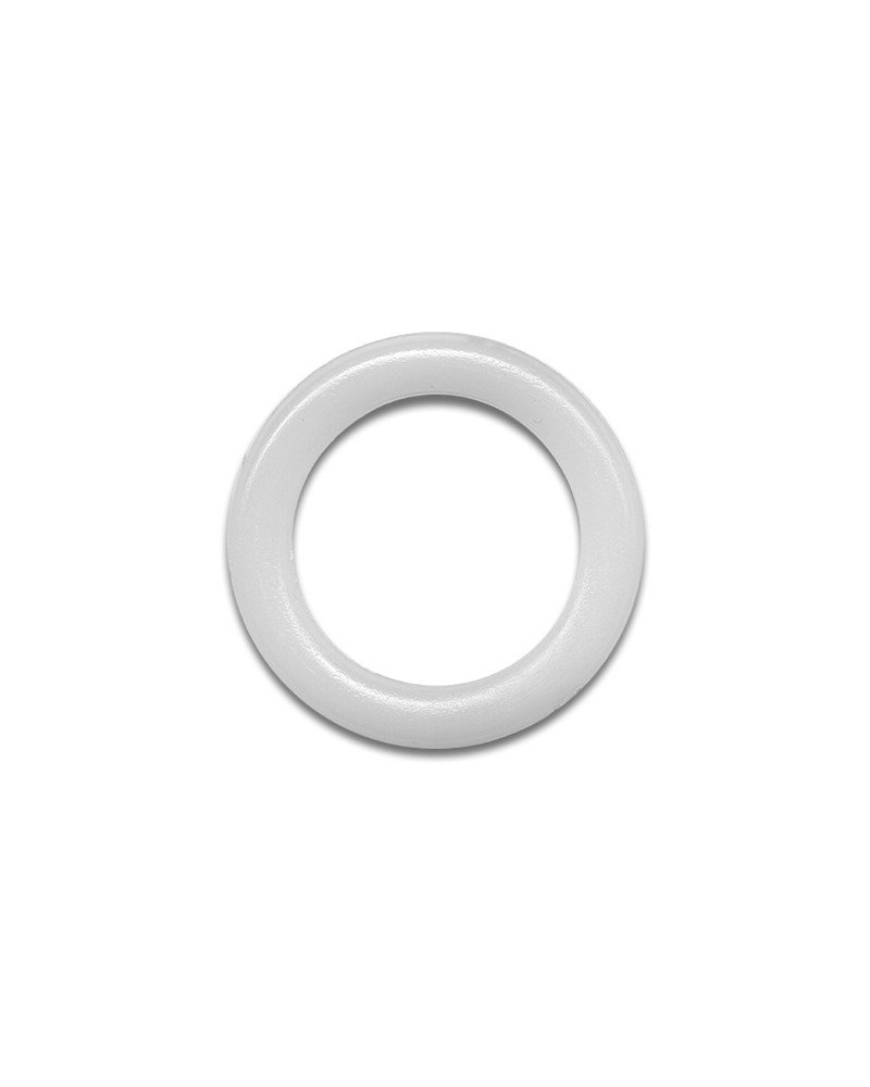 ANELLO PER TENDE PLASTICA MM19X25 art. 072