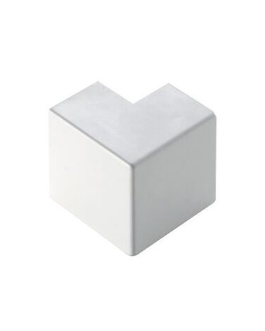 ANGOLO ESTERNO PER MINICANALINA 20X10MM DA 2 PZ