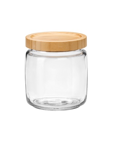 BARATTOLO GIARA IN VETRO 0,75LT BAMBOO TRASPARENTE BORMIOLI