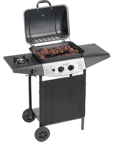 BARBECUE GAS RETTANGOLARE ART. 4939 CM. 43X98X100H 7,5KW