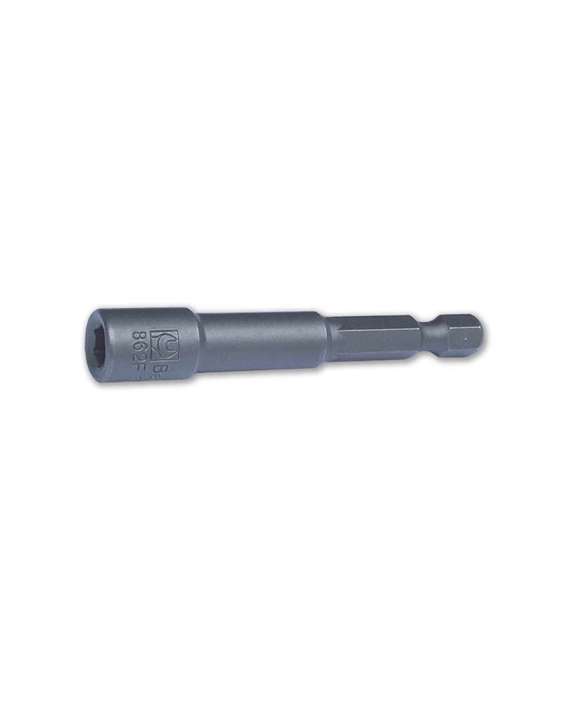 Beta art.862F chiave a bussola MM10 esagonale magnetico con attacco da 1/4. Lunghezza mm65