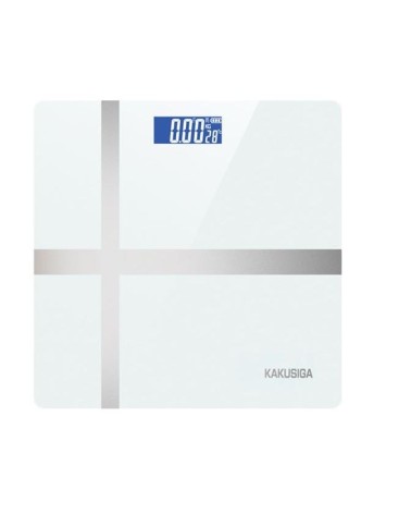 BILANCIA PESAPERSONE KAKUSIGA BIANCA CON DISPLAY LCD 180KG