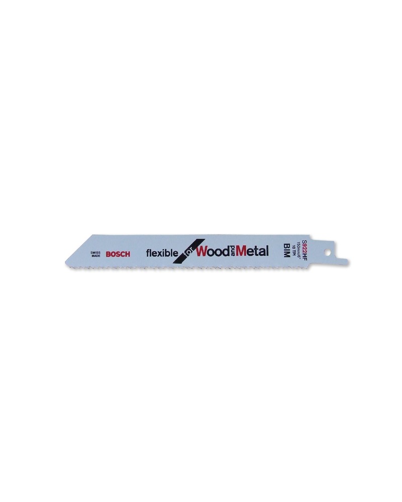 Bosch lama 150MM per sega universale GATTUCCIO art. S 922 HF 2608656039. 1 PEZZO