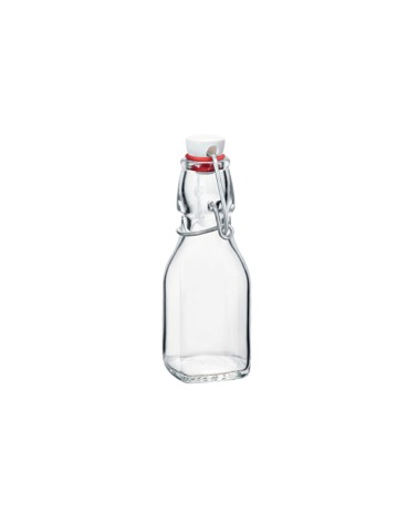 Bottiglia Quadra in vetro 12,5cl Swing Bormioli Rocco
