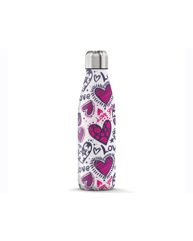 BOTTIGLIA TERMICA INOX 500ml LOVE