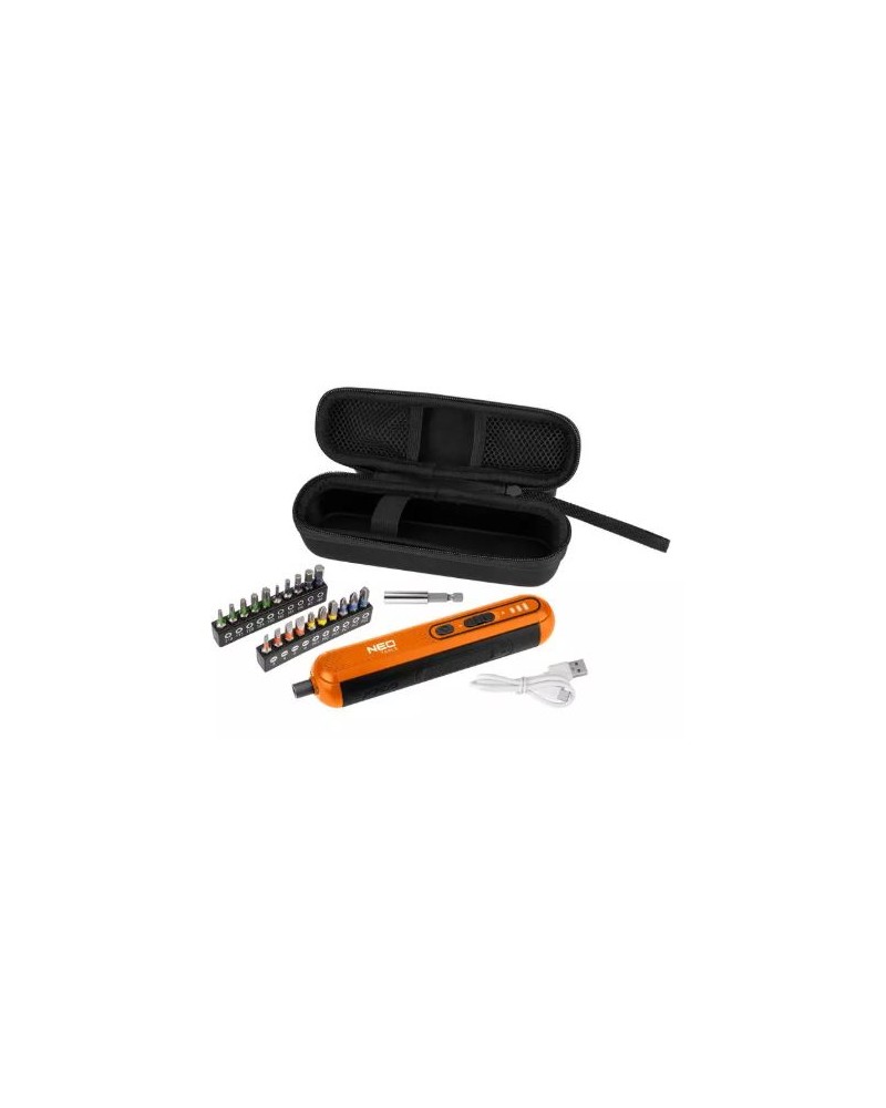 Cacciavite a batteria 4V, Li-Ion, USB-C ART. 04-199 NEO TOOLS