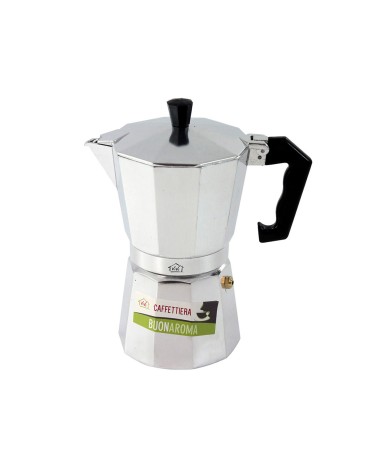 CAFFETTIERA ALLUMINIO 3 TAZZE BUON AROMA A112RA-3